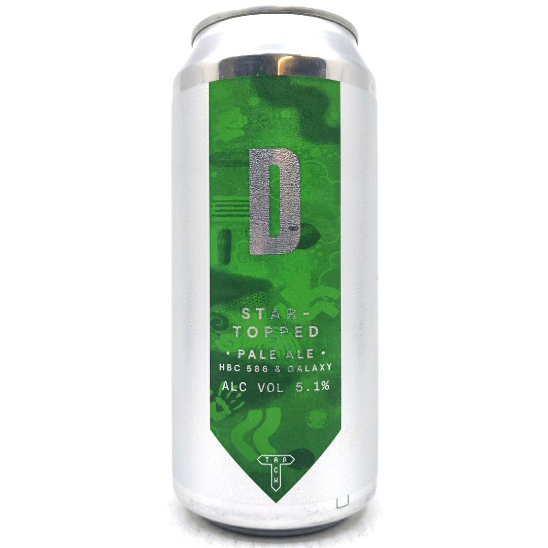Track Star-Topped Pale Ale 5.1% (440ml can)-Hop Burns & Black