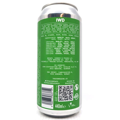Track Star-Topped Pale Ale 5.1% (440ml can)-Hop Burns & Black