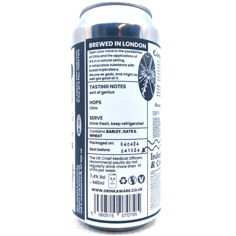 Pressure Drop Understanding Whole Systems DDH NEIPA 7.4% (440ml can)-Hop Burns & Black