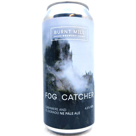 Burnt Mill Fog Catcher New England Pale Ale 4.6% (440ml can)-Hop Burns & Black