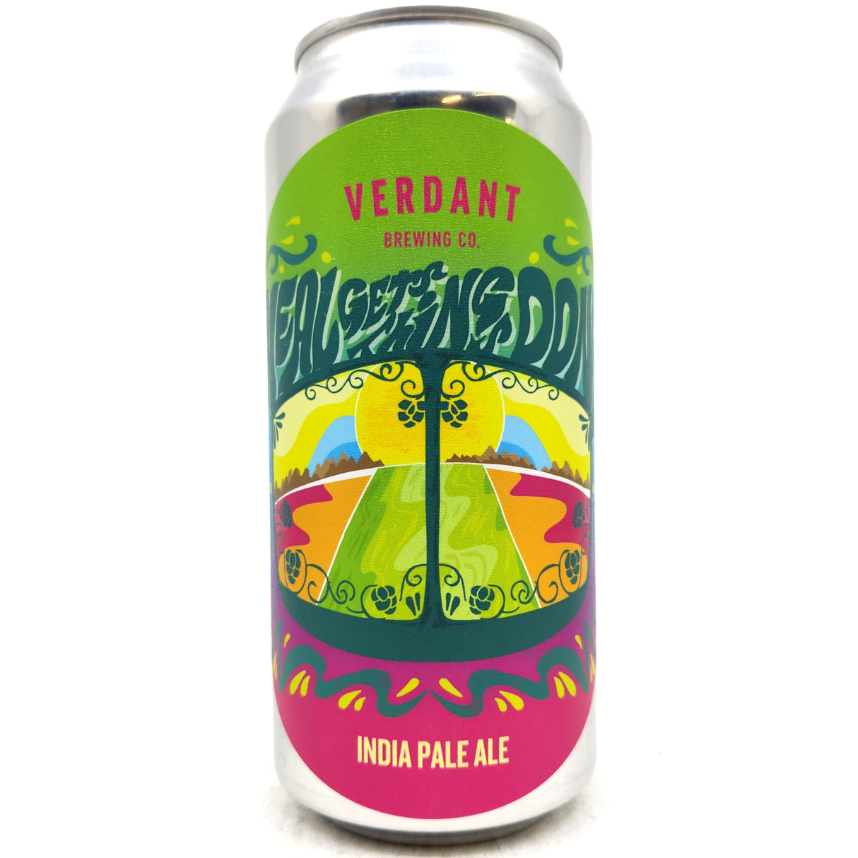 Verdant Neal Gets Things Done IPA 6.1% (440ml can)-Hop Burns & Black