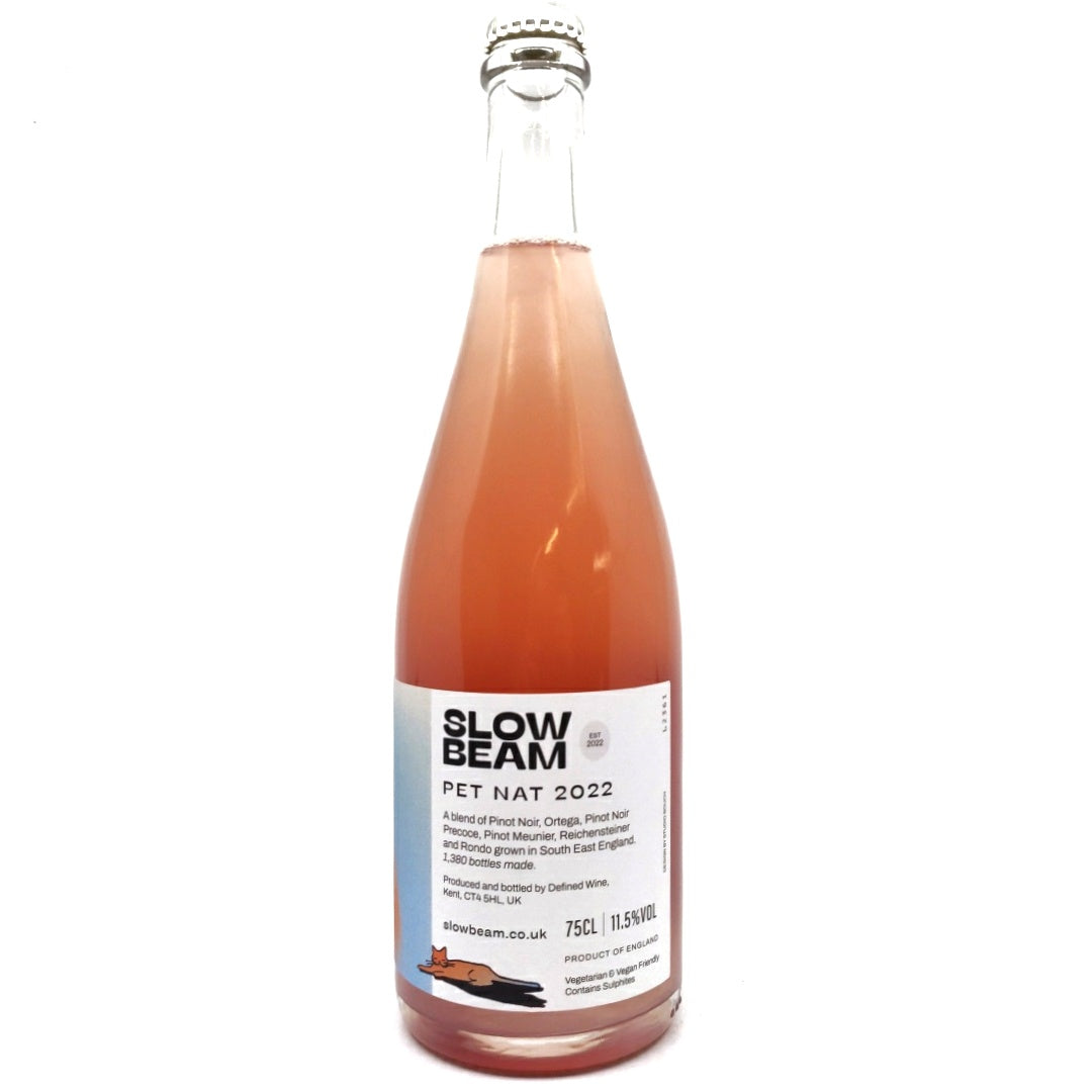 Slow Beam Pet Nat Rose 11.5% (750ml)-Hop Burns & Black