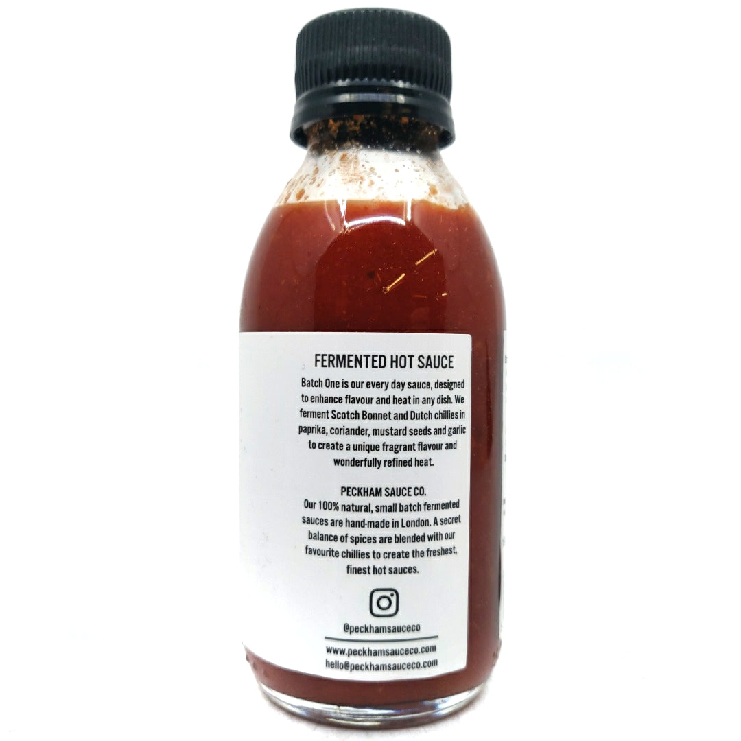Peckham Sauce Co Batch One Hot Sauce (150ml)-Hop Burns & Black