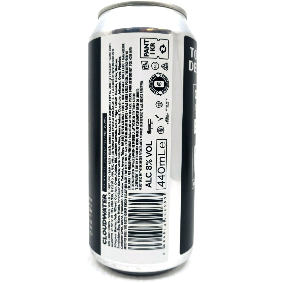 Elusive Brewing x Pellicle x Cloudwater Together We Will Devour The Very Gods Red Double IPA 8% (440ml can)-Hop Burns & Black