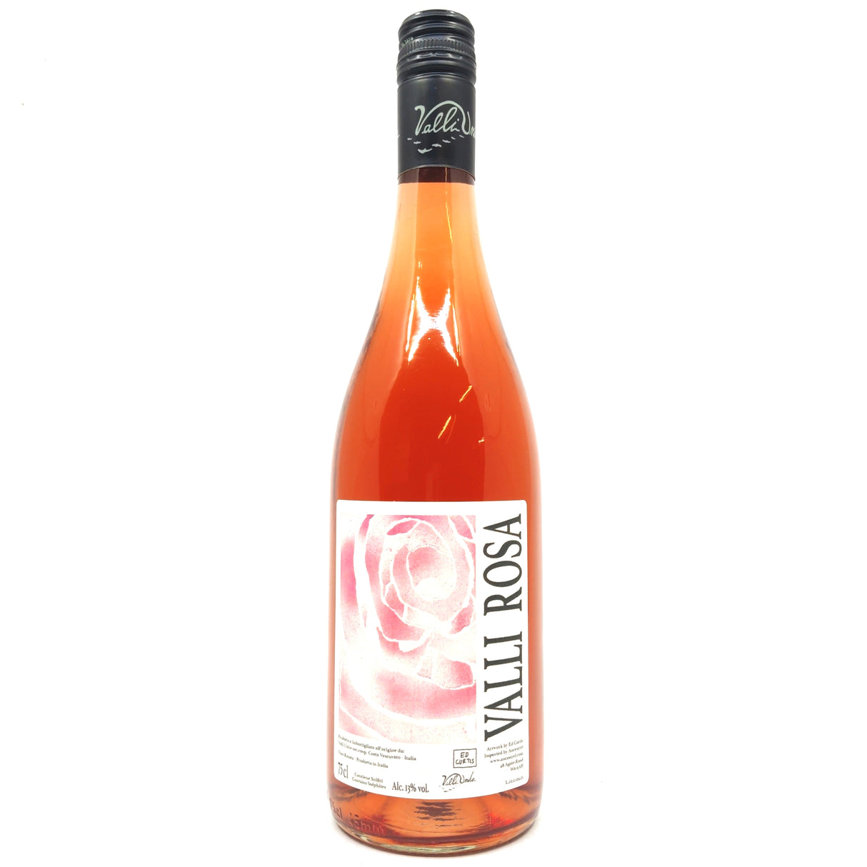 Valli Rosa 2022 13% (750ml)-Hop Burns & Black