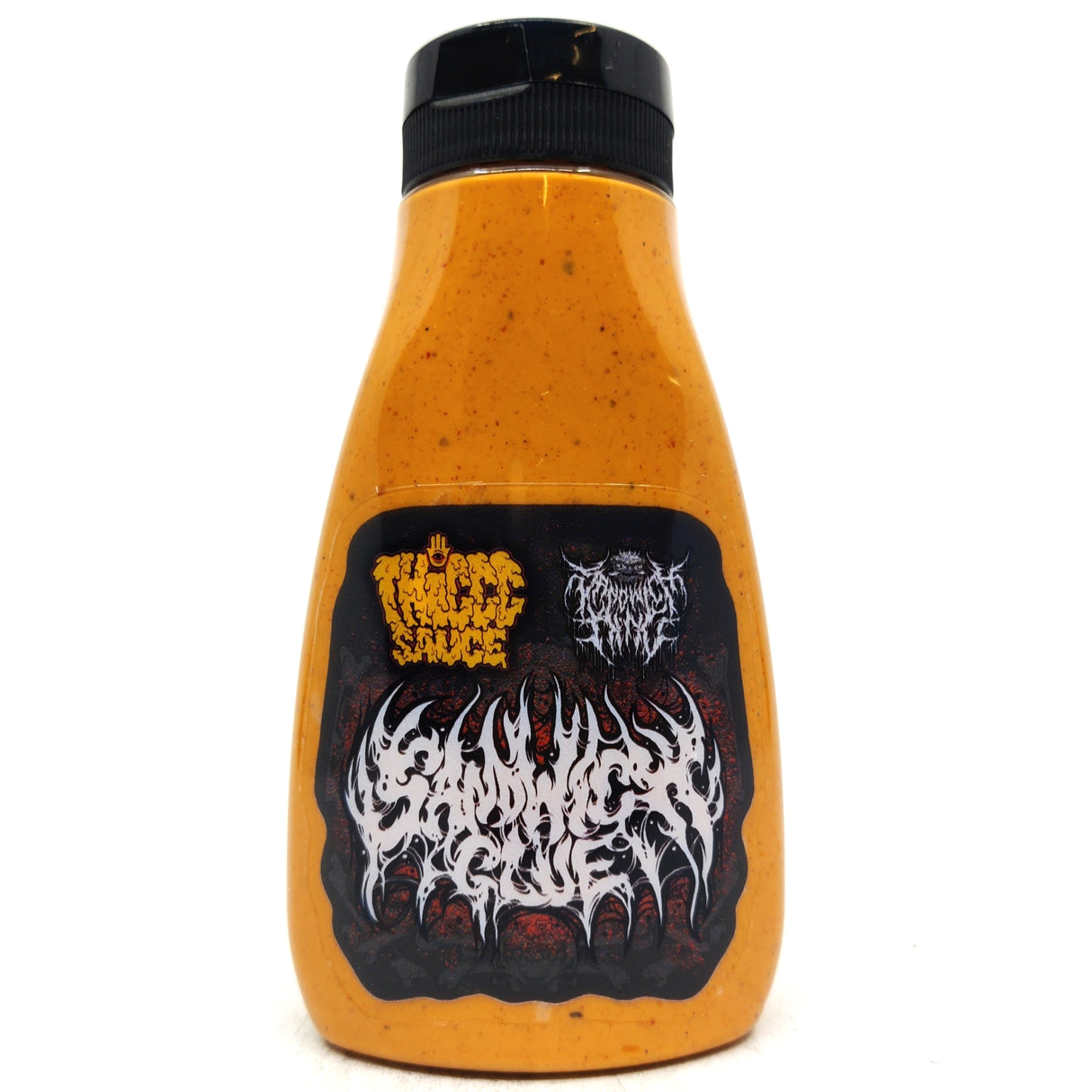Thiccc Sauce x Sandwich King Sandwich Glue Hot Sauce (150ml)-Hop Burns & Black