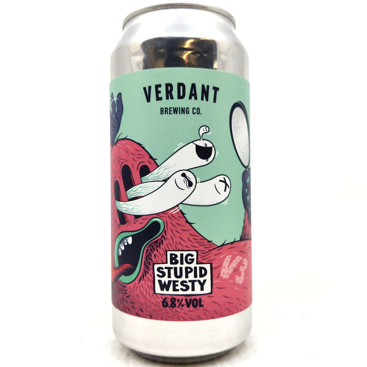 Verdant Big Stupid Westy V3 West Coast IPA 6.8% (440ml can)-Hop Burns & Black