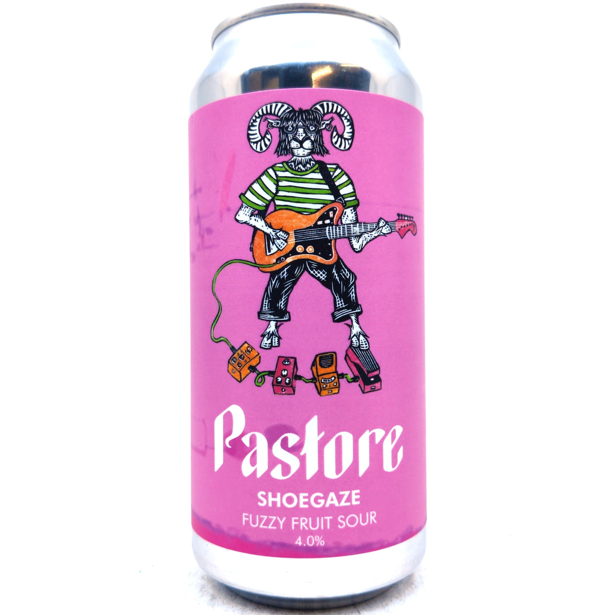 Pastore Shoegaze Fuzzy Fruit Sour 4% (440ml can)-Hop Burns & Black