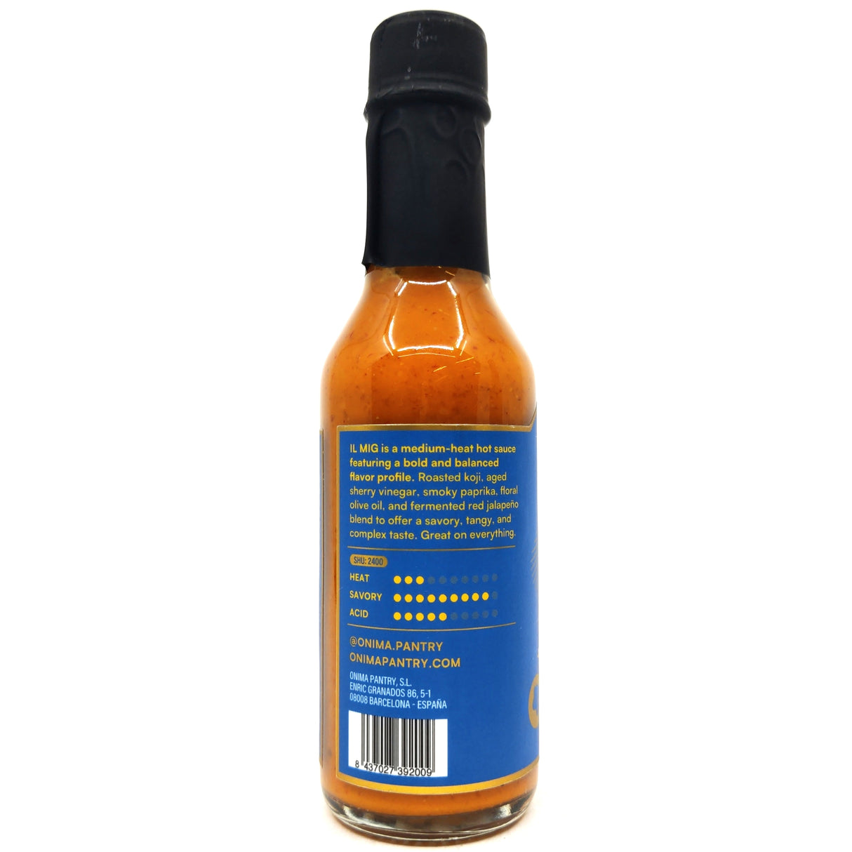 Onima IL MIG Hot Sauce (150ml)-Hop Burns & Black