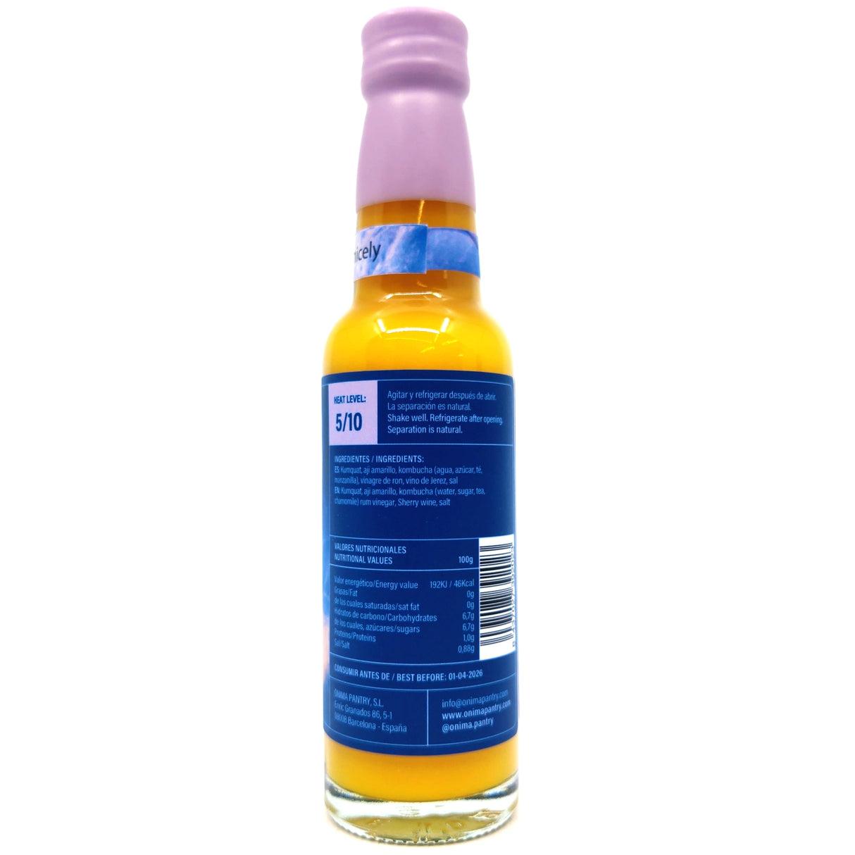Onima Nagami Test Hot Sauce (100ml)-Hop Burns & Black