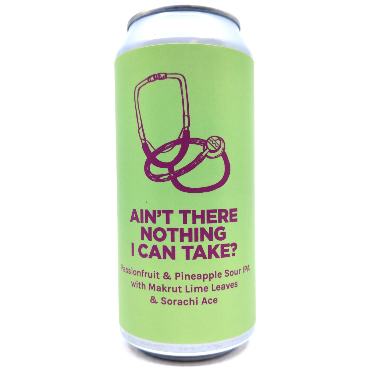 Pomona Island x North Ain't There Nothing I Can Take IPA 6.5% (440ml can)-Hop Burns & Black