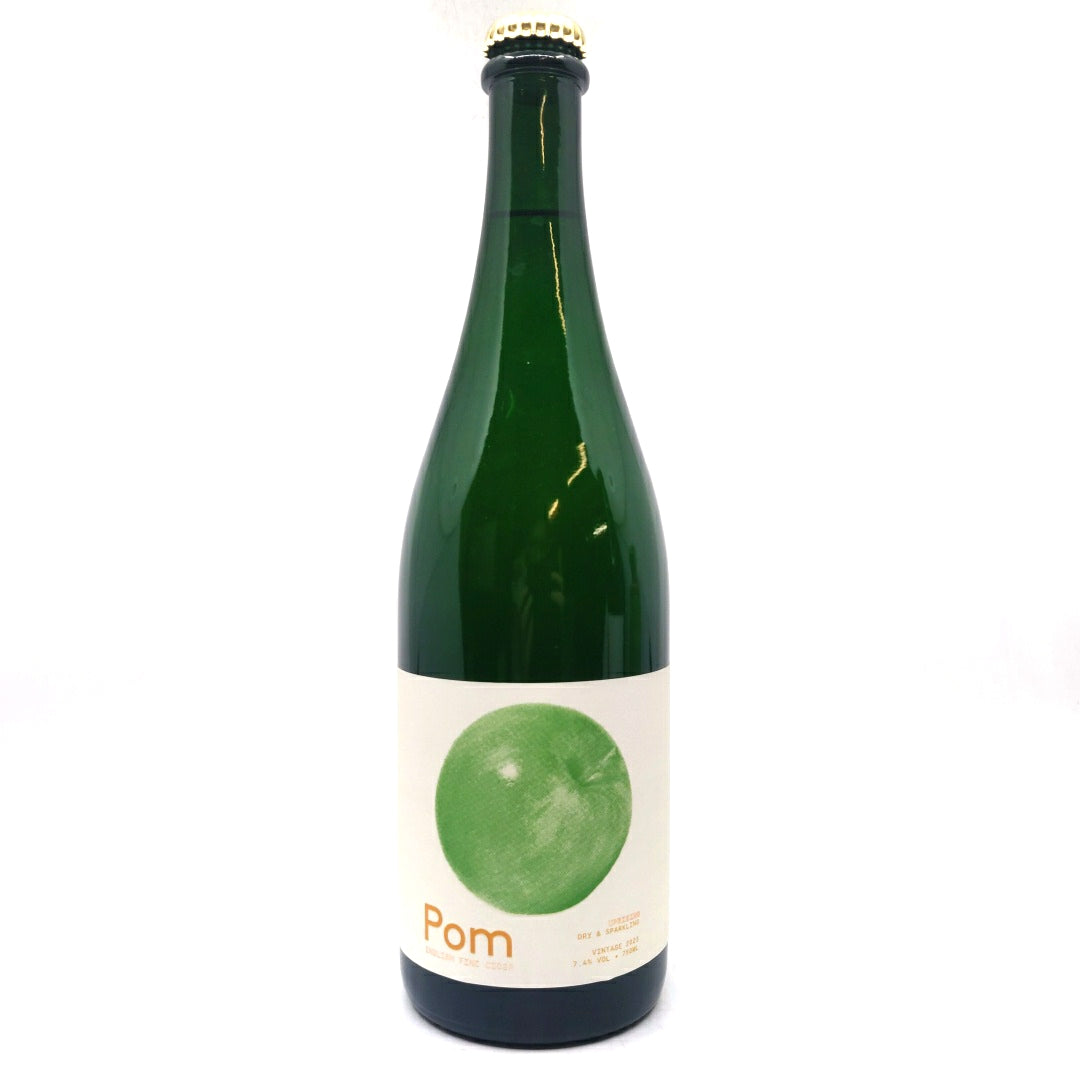 Pom Uprising Dry & Sparkling Cider 7.4% (750ml)-Hop Burns & Black