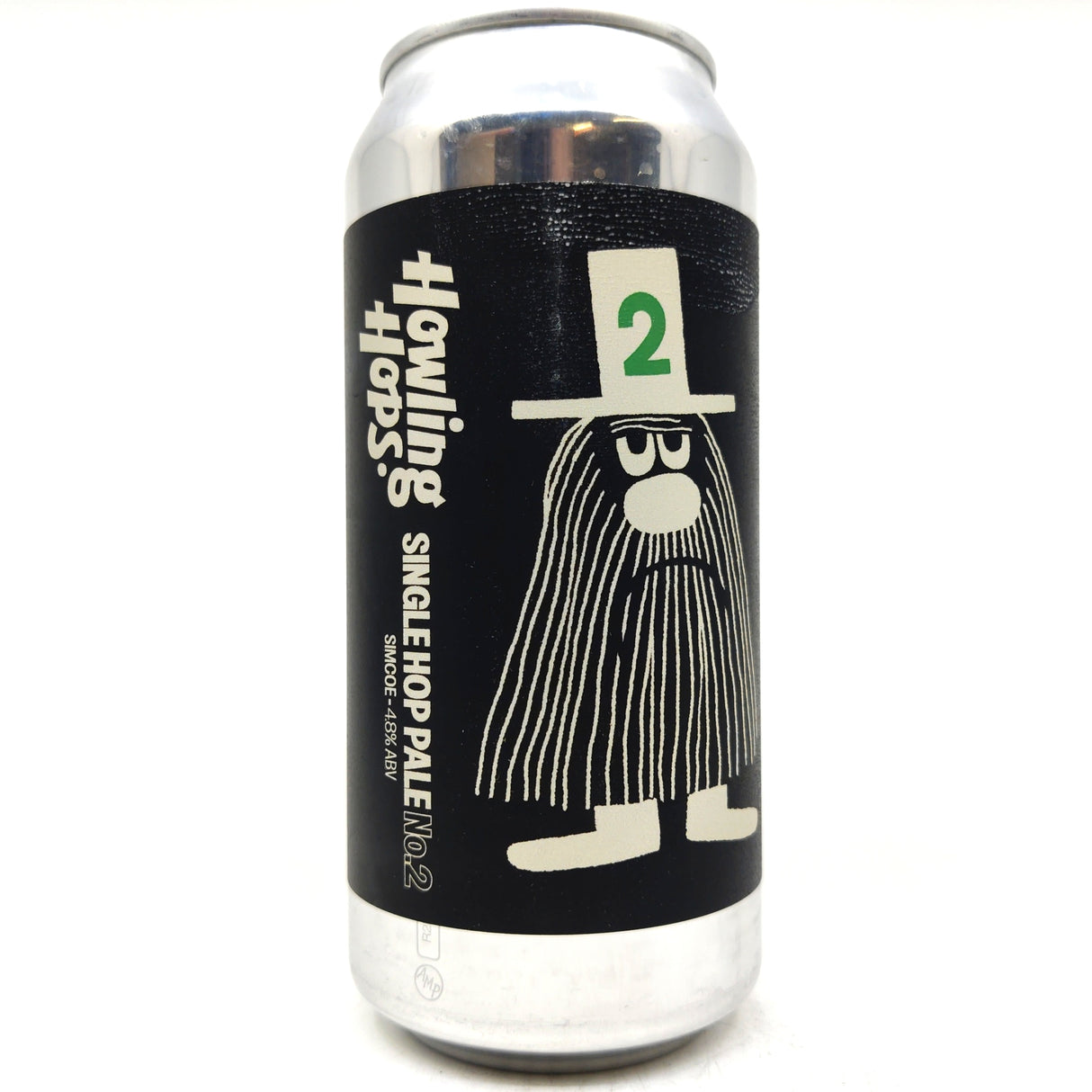 Howling Hops Single Hop Pale No.2 Simcoe 4.8% (440ml can)-Hop Burns & Black