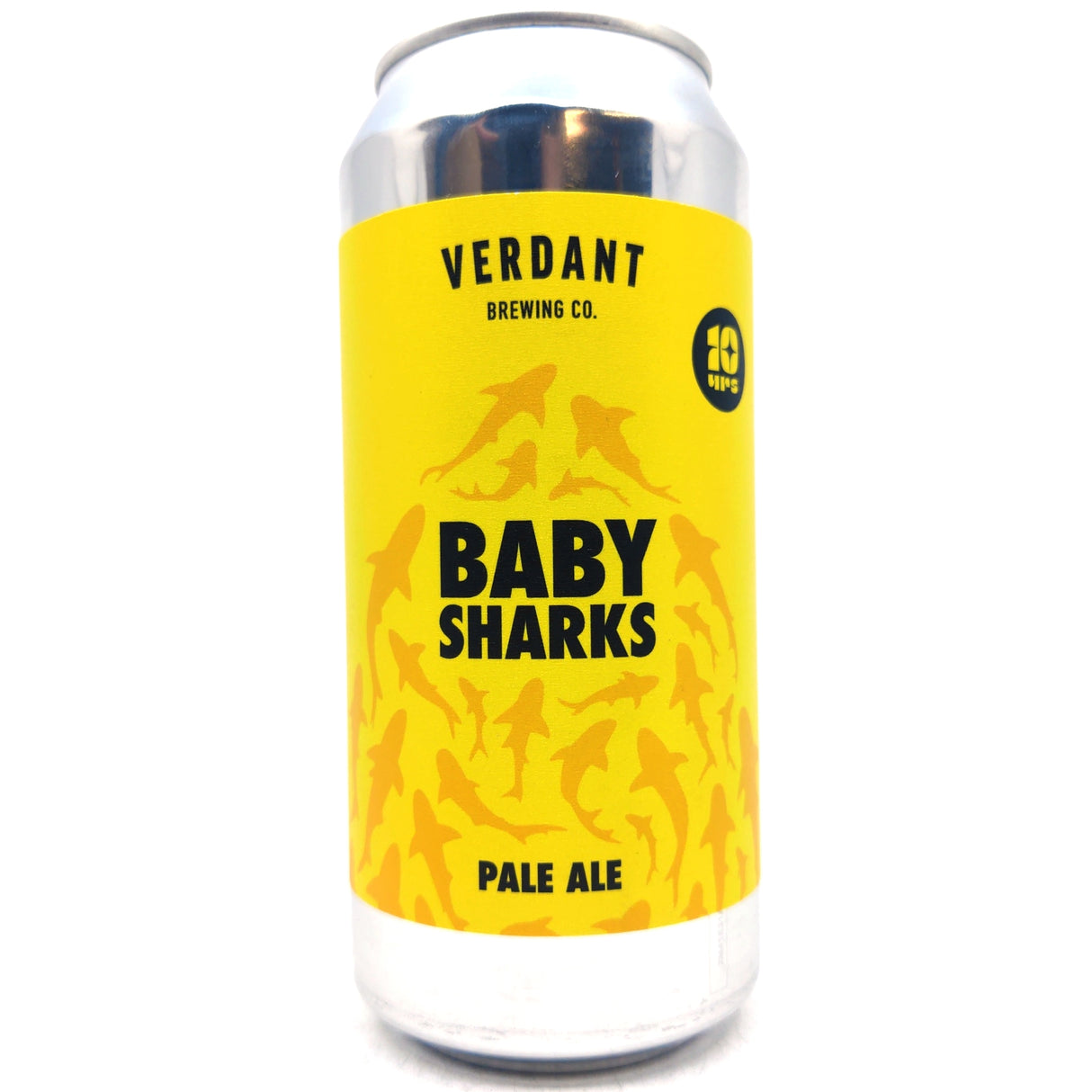Verdant Baby Sharks Pale Ale 4.8% (440ml can)-Hop Burns & Black