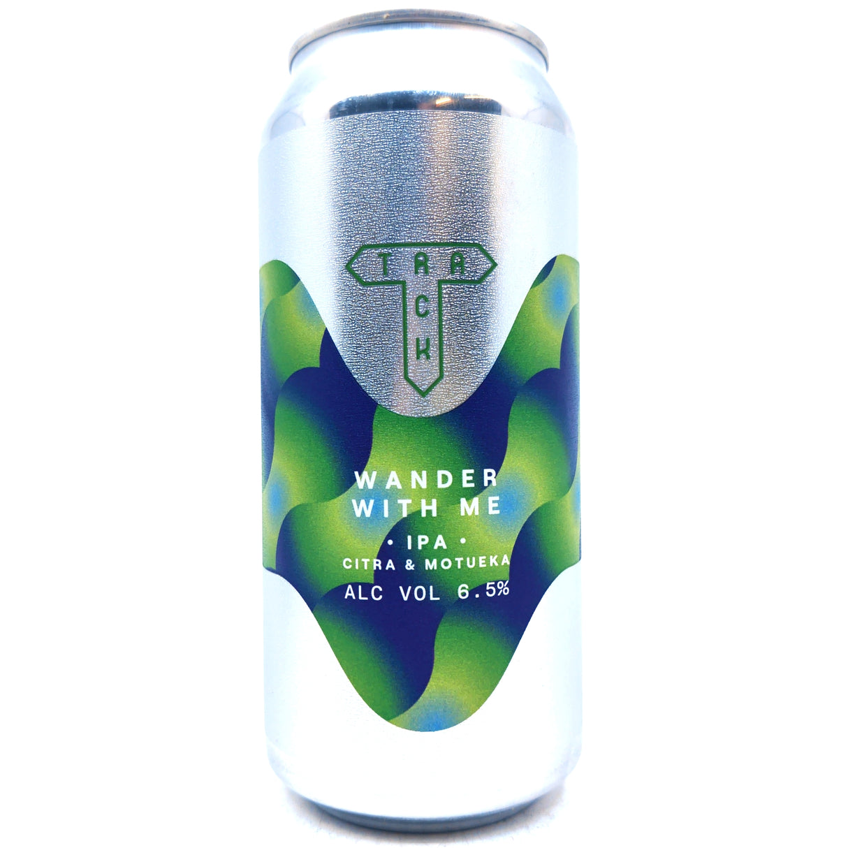 Track Wander With Me IPA 6.5% (440ml can)-Hop Burns & Black