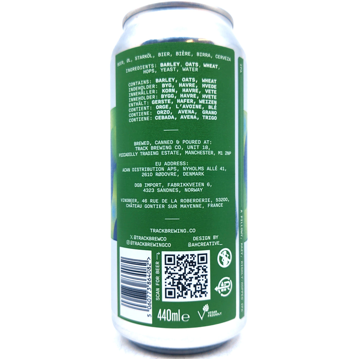 Track Wander With Me IPA 6.5% (440ml can)-Hop Burns & Black