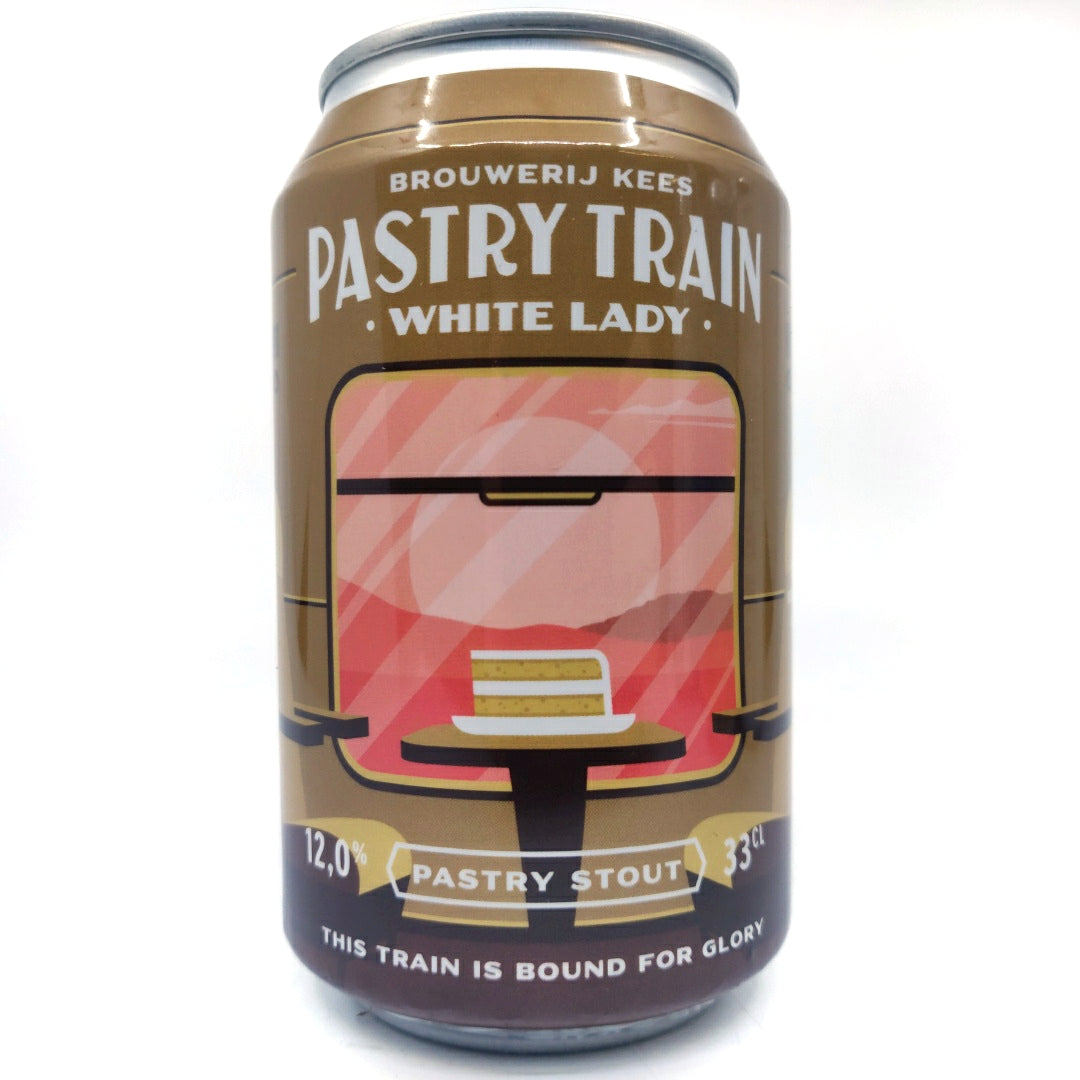 Kees Pastry Train White Lady Imperial Stout 12% (330ml can)-Hop Burns & Black