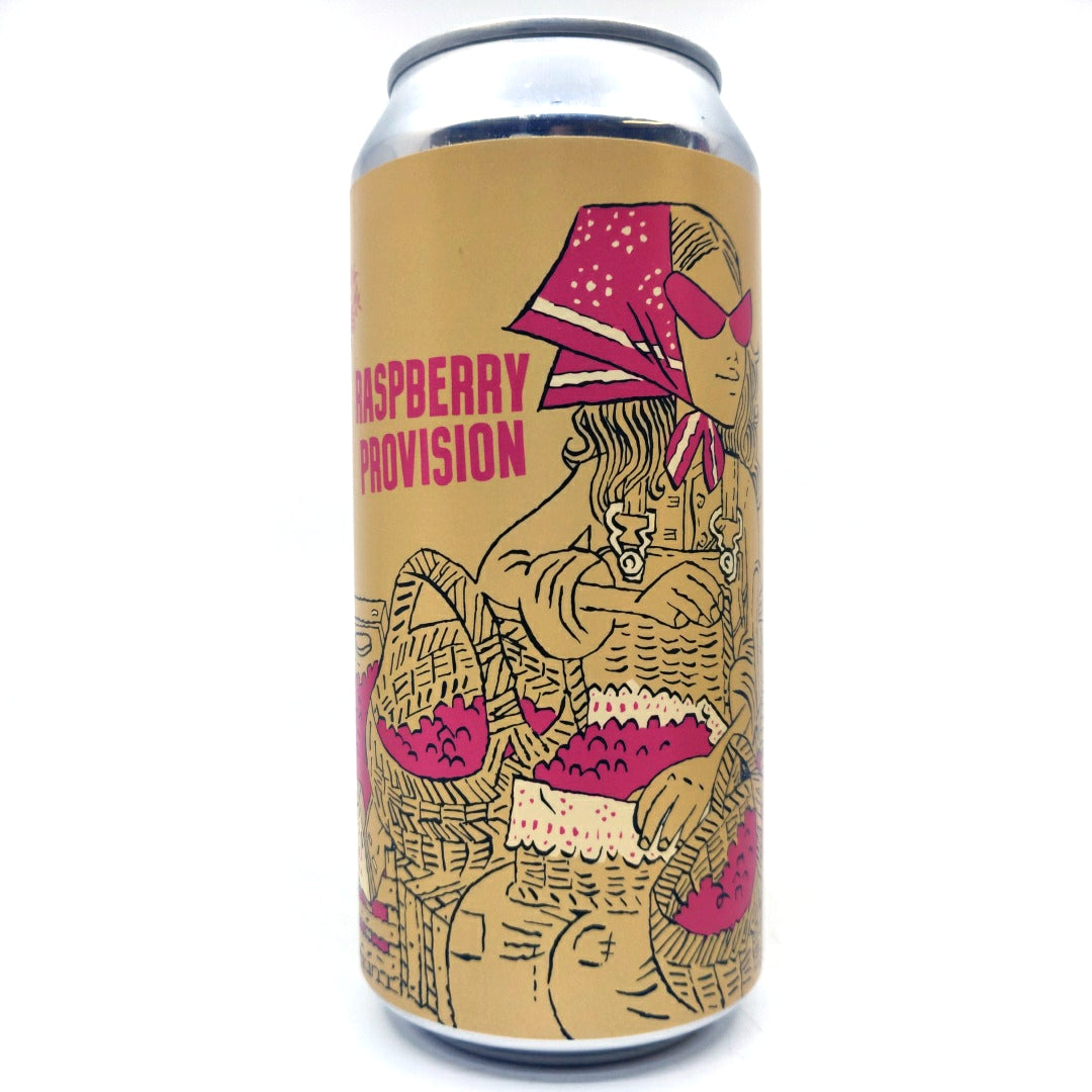 Burning Sky Raspberry Provision 6.2% (440ml can)-Hop Burns & Black