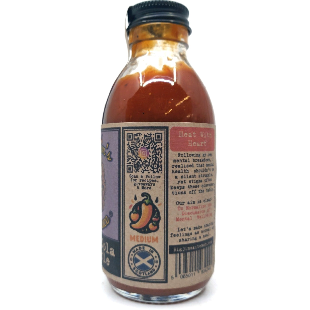 Big Jim's Smoky Cola Chipotle Hot Sauce (150g)-Hop Burns & Black