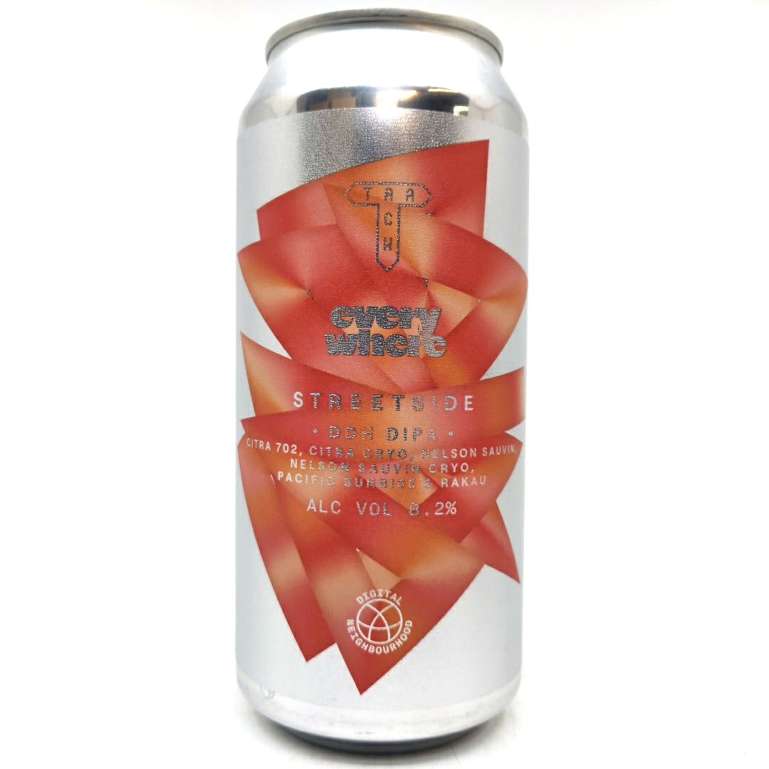 Track x Everywhere Streetside Double IPA 8.2% (440ml can)-Hop Burns & Black