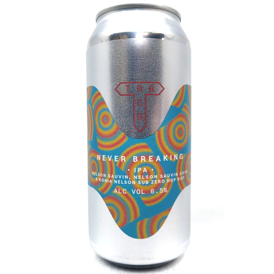Track Never Breaking IPA 6.5% (440ml can)-Hop Burns & Black