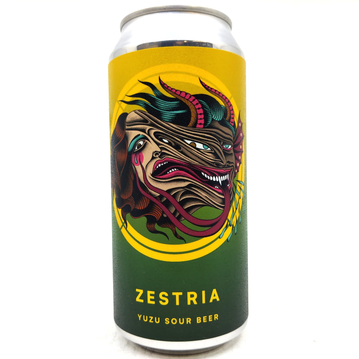 Otherworld Zestria Yuzu Sour 4.2% (440ml can)-Hop Burns & Black