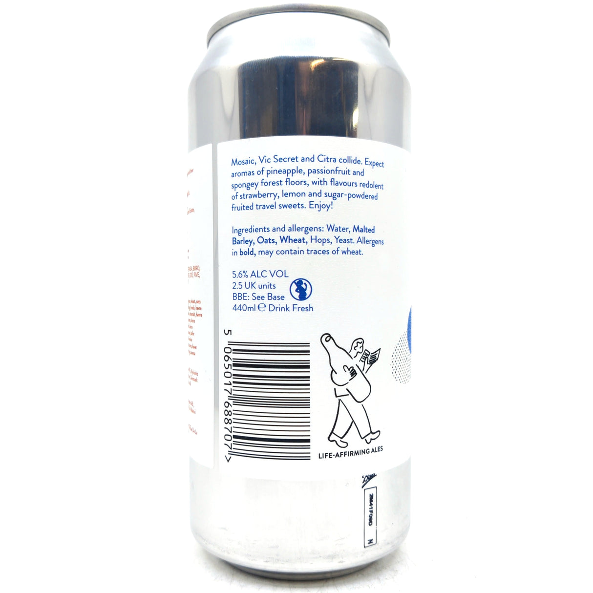 Beak Brewery Pico DDH Pale Ale 5.2% (440ml can)-Hop Burns & Black