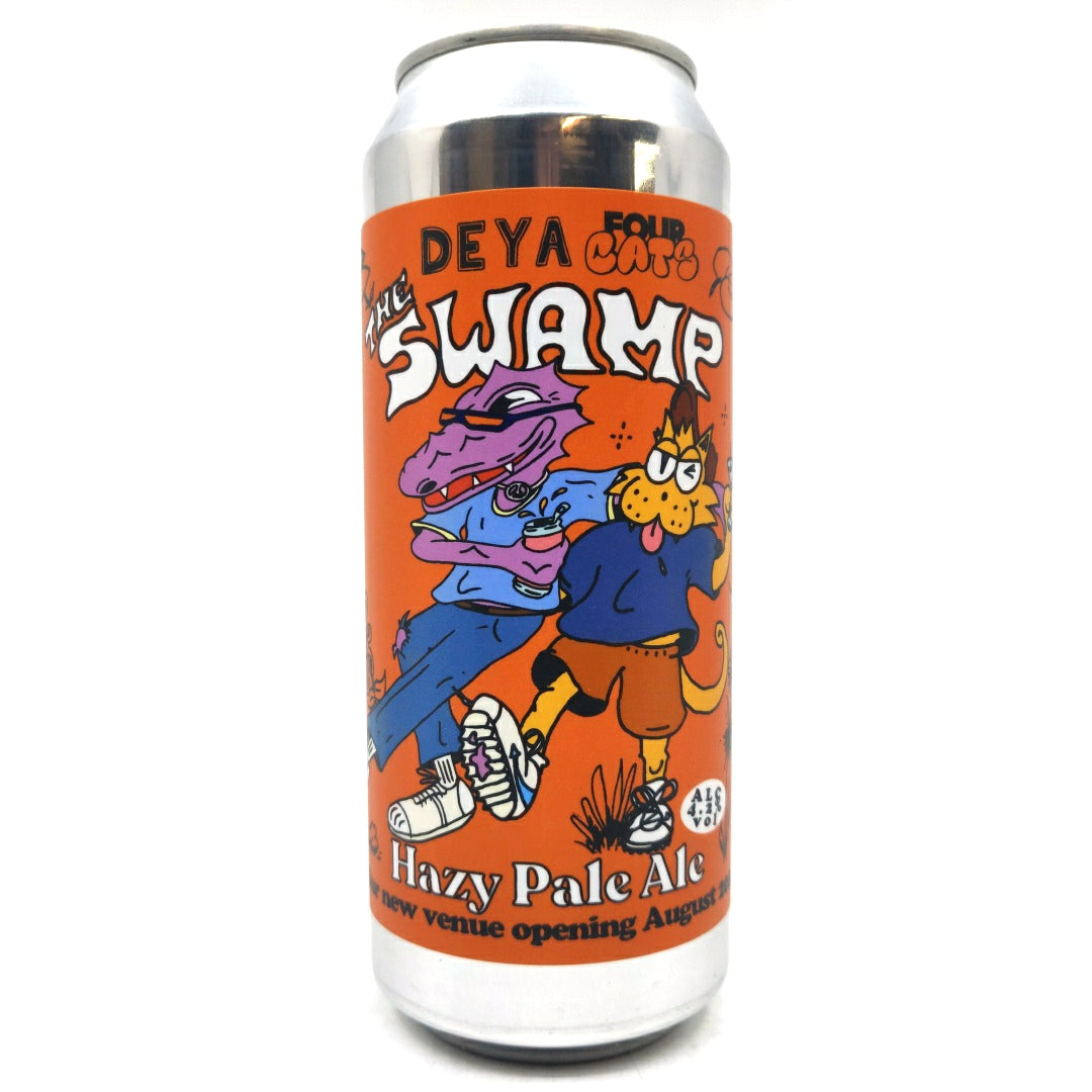 DEYA The Swamp Pale Ale 4.2% (500ml can)-Hop Burns & Black