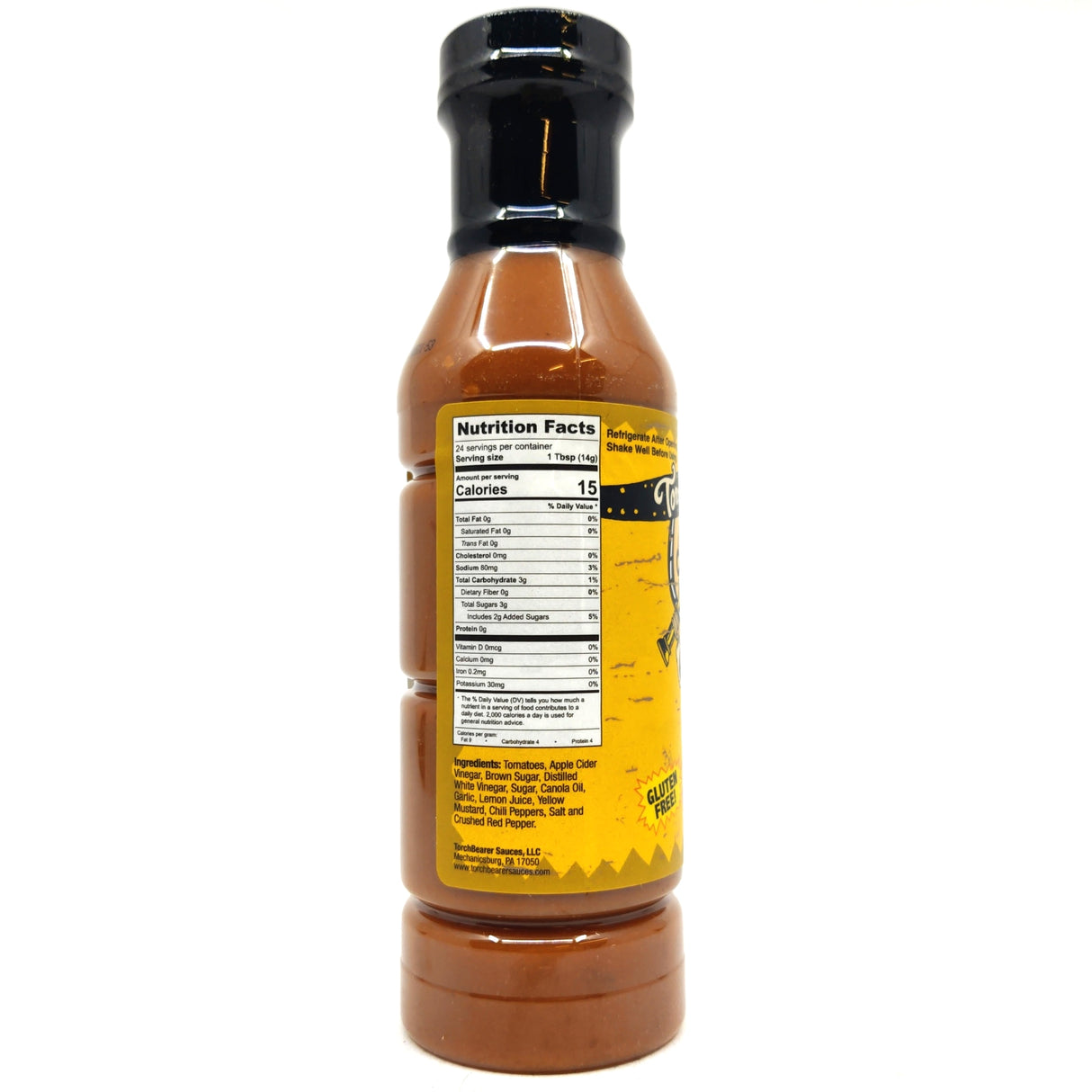 Torchbearer Carolina Style Barbeque Sauce (355ml)-Hop Burns & Black