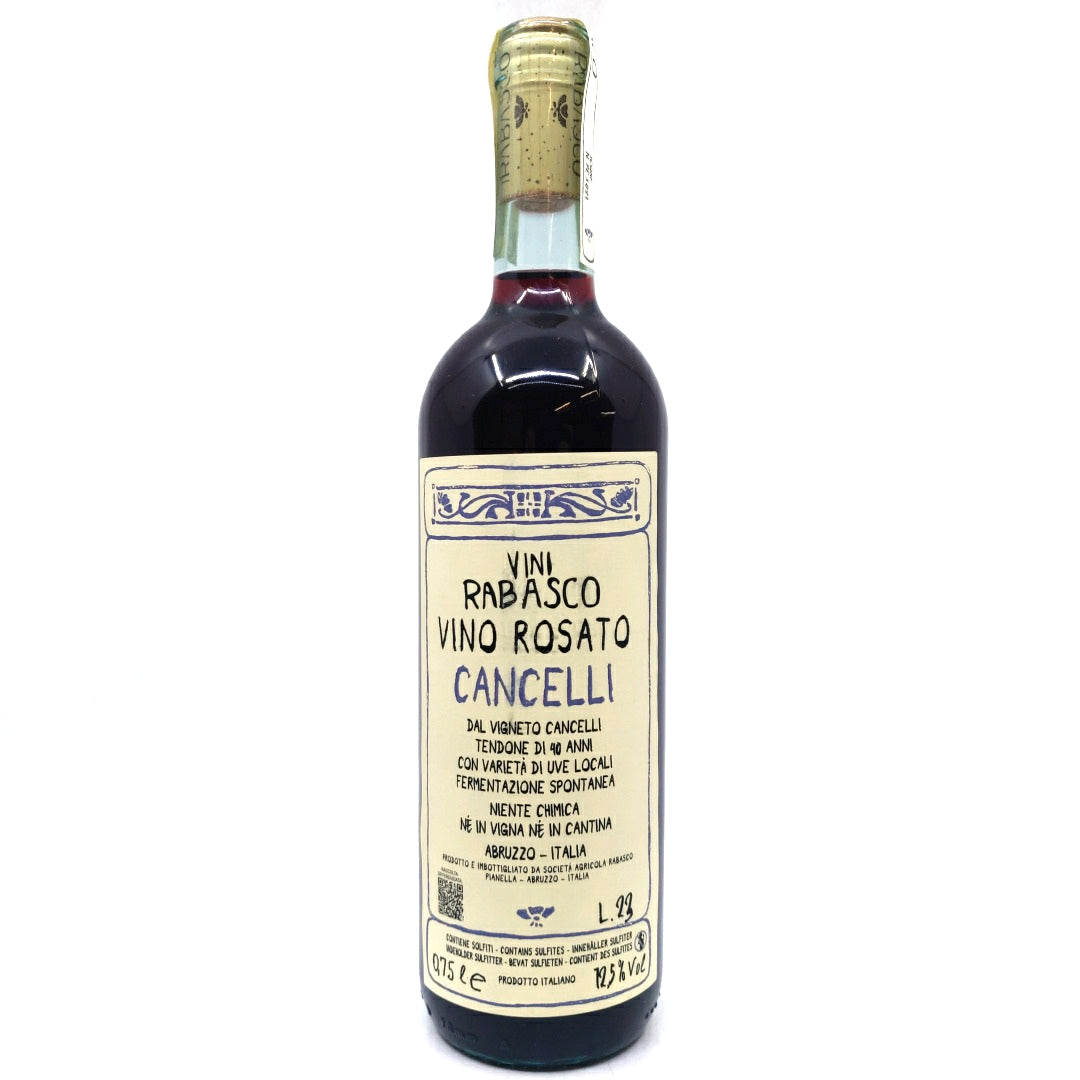 Vini Rabasco Vino Rosato Cancelli 2024 11.5% (750ml)-Hop Burns & Black