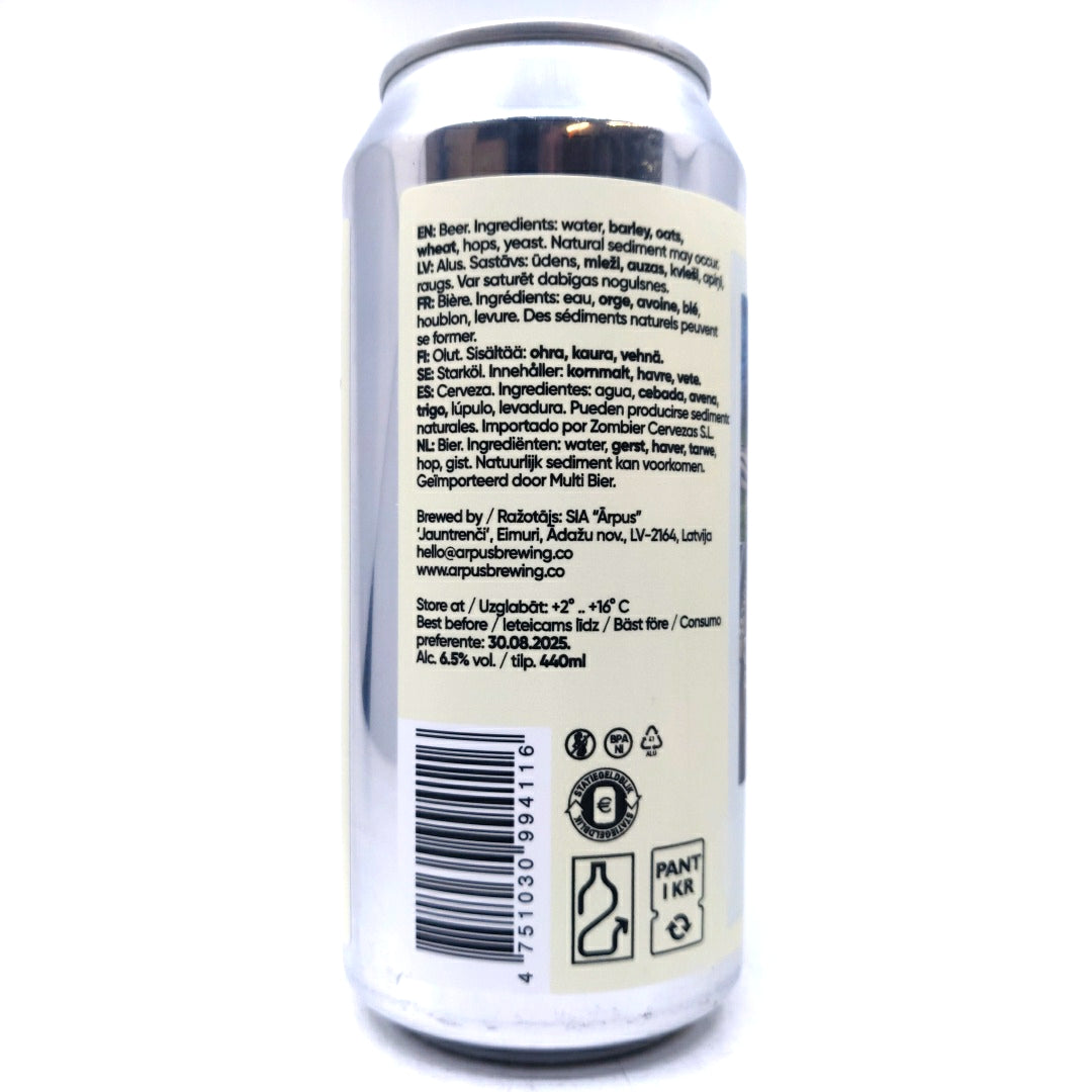 Arpus x Saint Errant Brewing TDH Nelson x Mosaic IPA 6.5% (440ml can)-Hop Burns & Black