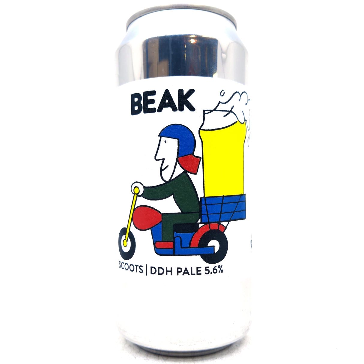 Beak Brewery x Basqueland Scoots DDH Pale Ale 5.6% (440ml can)-Hop Burns & Black