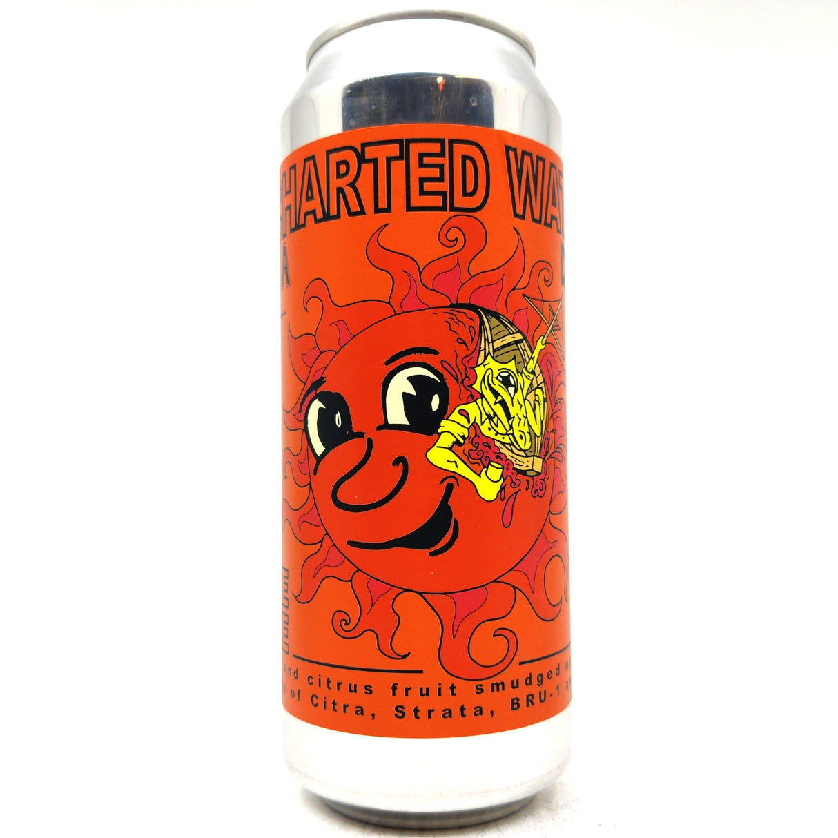 DEYA Uncharted Waters Pale Ale 5.5% (500ml can)-Hop Burns & Black