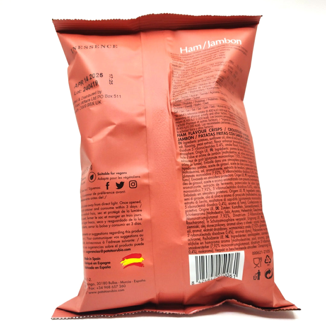 Inessence Iberian Ham Potato Crisps (45g)-Hop Burns & Black