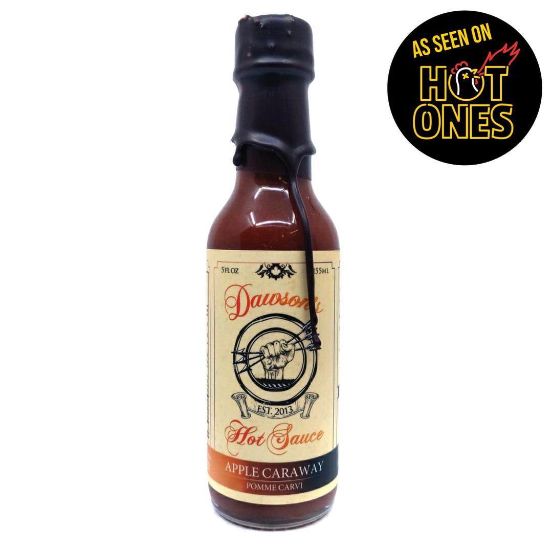 Dawson's Apple Caraway Hot Sauce (148ml)-Hop Burns & Black