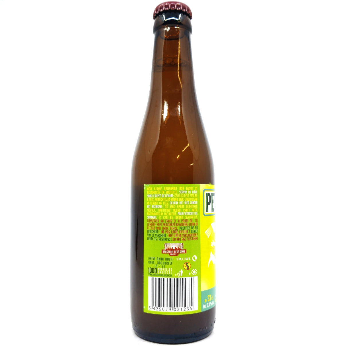 Brasserie de la Senne Petit Boulba Belgian Table Beer 2.8% (330ml)-Hop Burns & Black