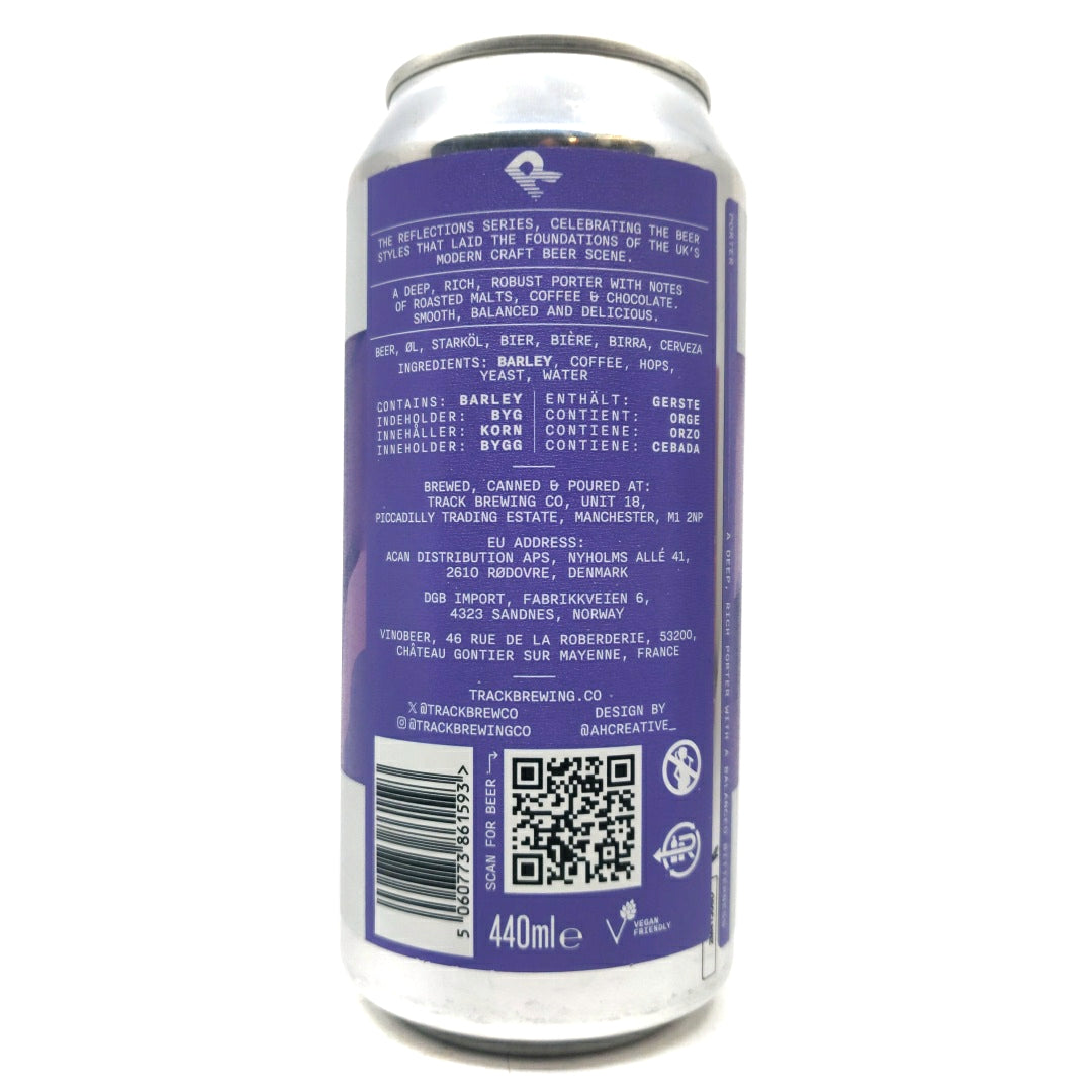 Track Made In The Shade Porter 5.6% (440ml can)-Hop Burns & Black