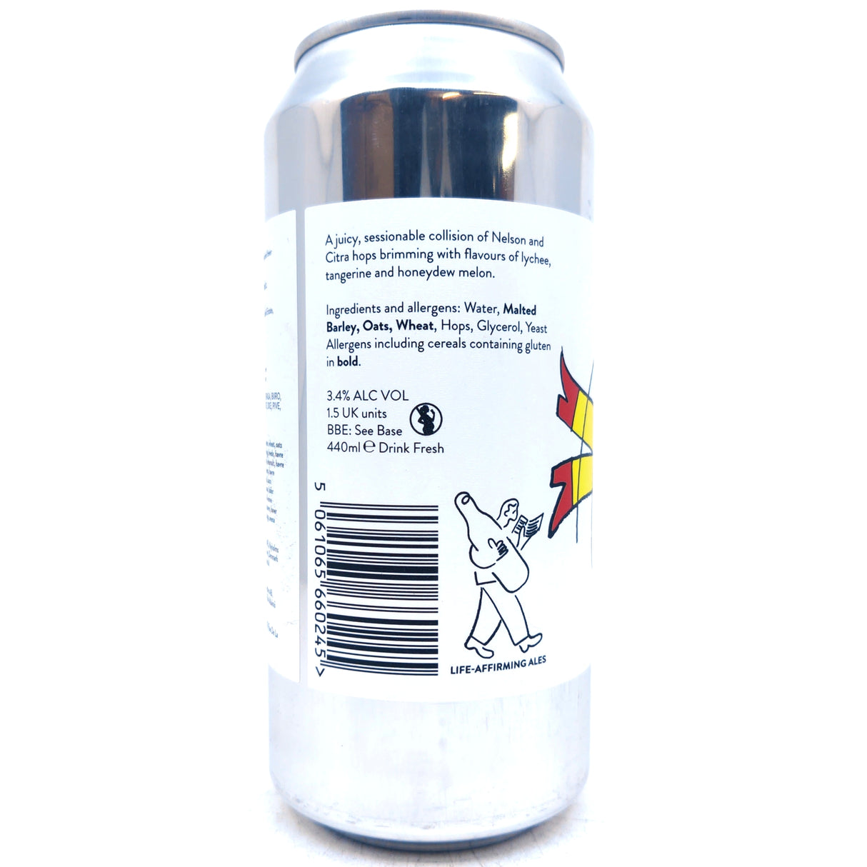 Beak Brewery Hoops Table Pale 3.4% (440ml can)-Hop Burns & Black