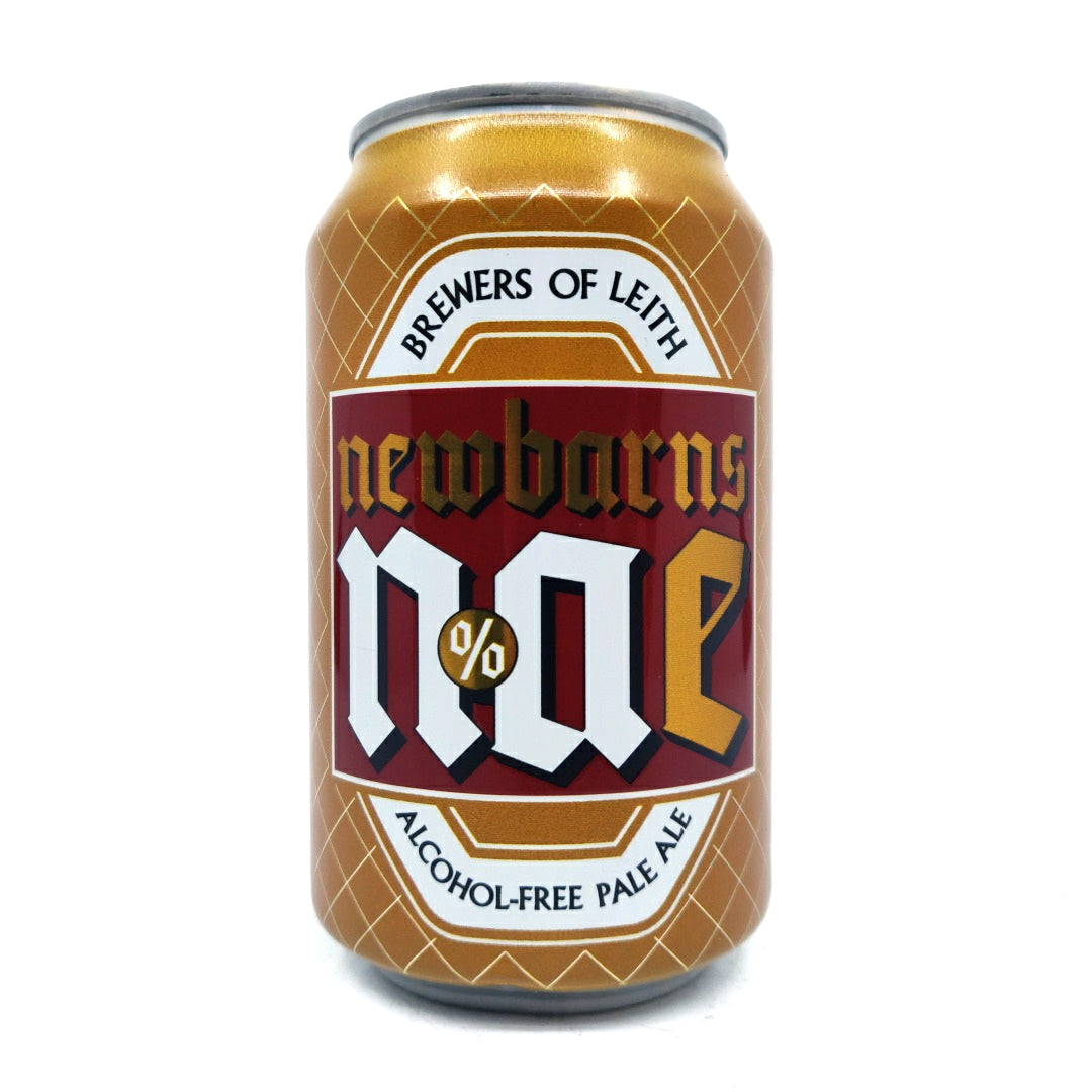 Newbarns Nae Alcohol Free Pale Ale 0.5% (330ml can)-Hop Burns & Black