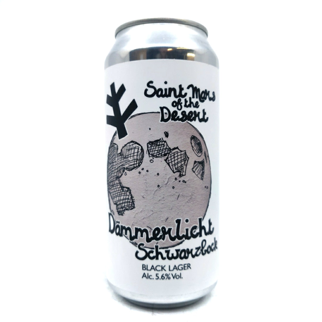 St Mars Of The Desert Dammerlicht Schwarzbock Lager 6.3% (440ml can)-Hop Burns & Black
