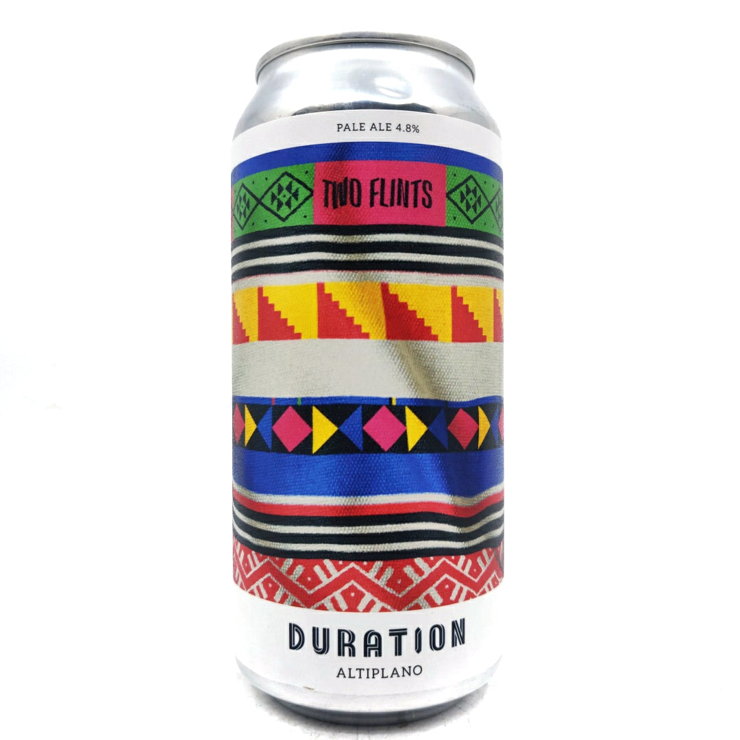 Duration x Two Flints Altiplano Pale Ale 4.8% (440ml can)-Hop Burns & Black