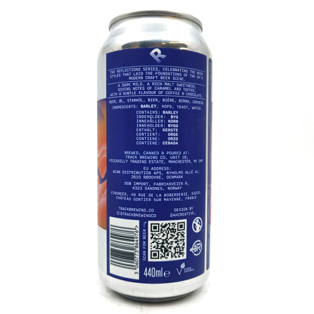 Track Tricky Wicket Dark Mild 4.5% (440ml)-Hop Burns & Black