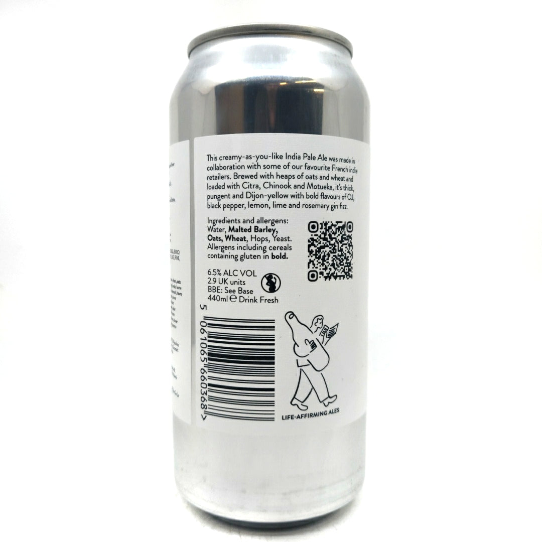 Beak Brewery Mustard IPA 6.5% (440ml can)-Hop Burns & Black