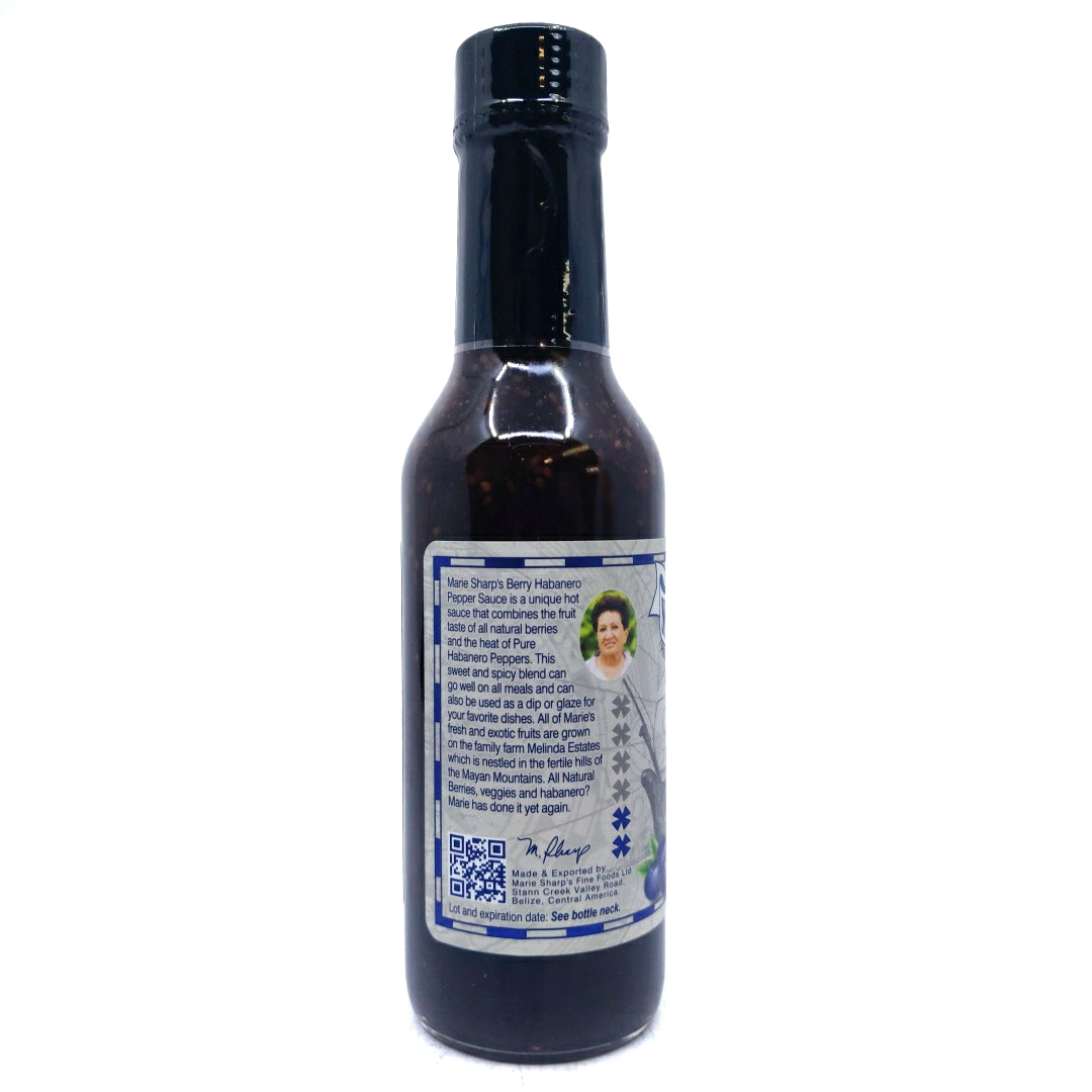 Marie Sharp's Berry Habanero Pepper Sauce (148ml)-Hop Burns & Black