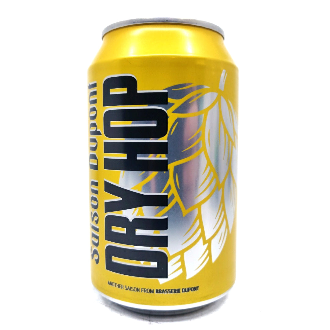 Saison Dupont Dry Hop 6.5% (330ml can)-Hop Burns & Black