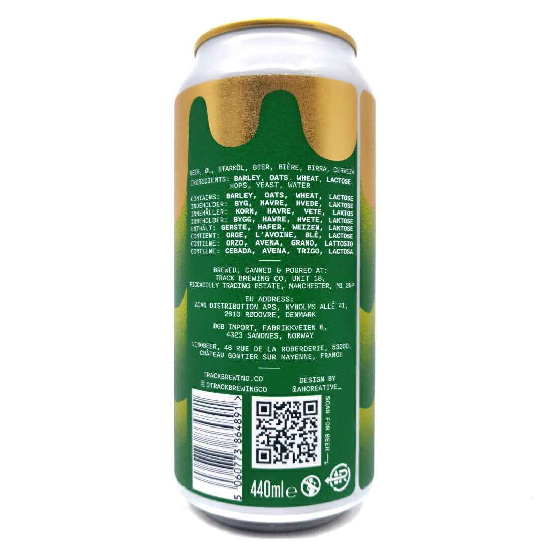 Track Hologram Gold Top Double IPA 8.4% (440ml can)-Hop Burns & Black