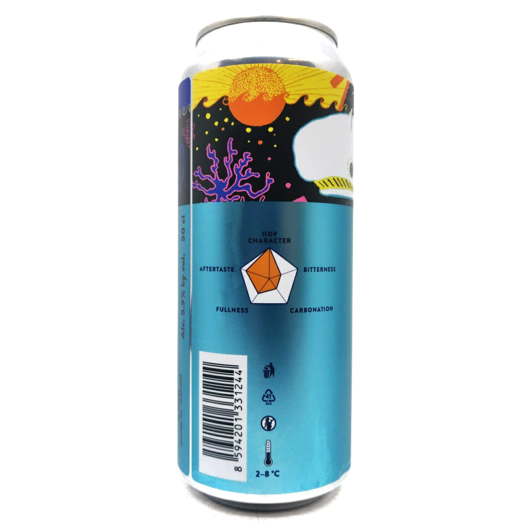 Vinohradsky Pivovar Whale New England IPA 5.9% (500ml can)-Hop Burns & Black