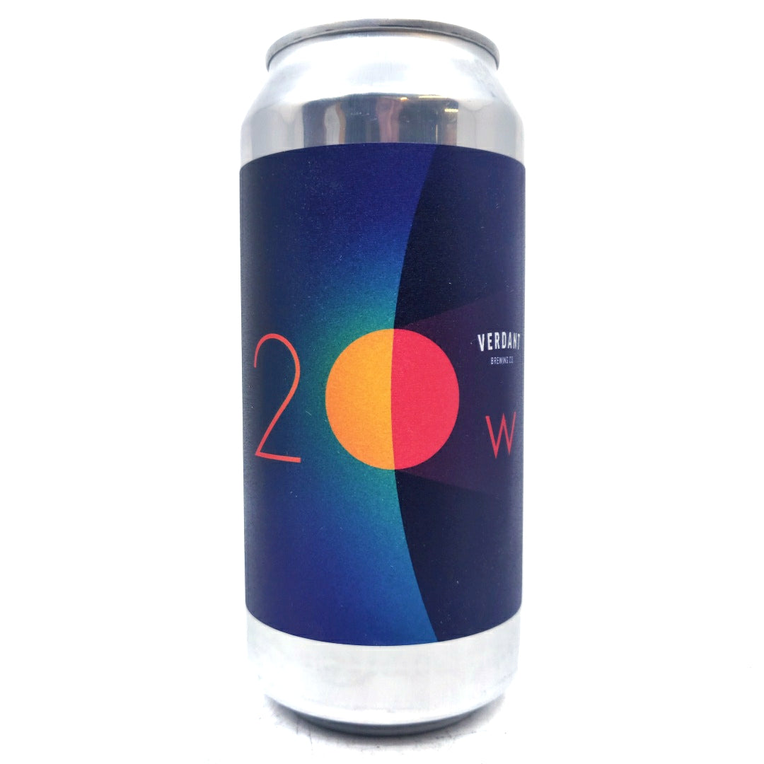 Verdant 20 Watt Moon IPA 6.5% (440ml can)-Hop Burns & Black