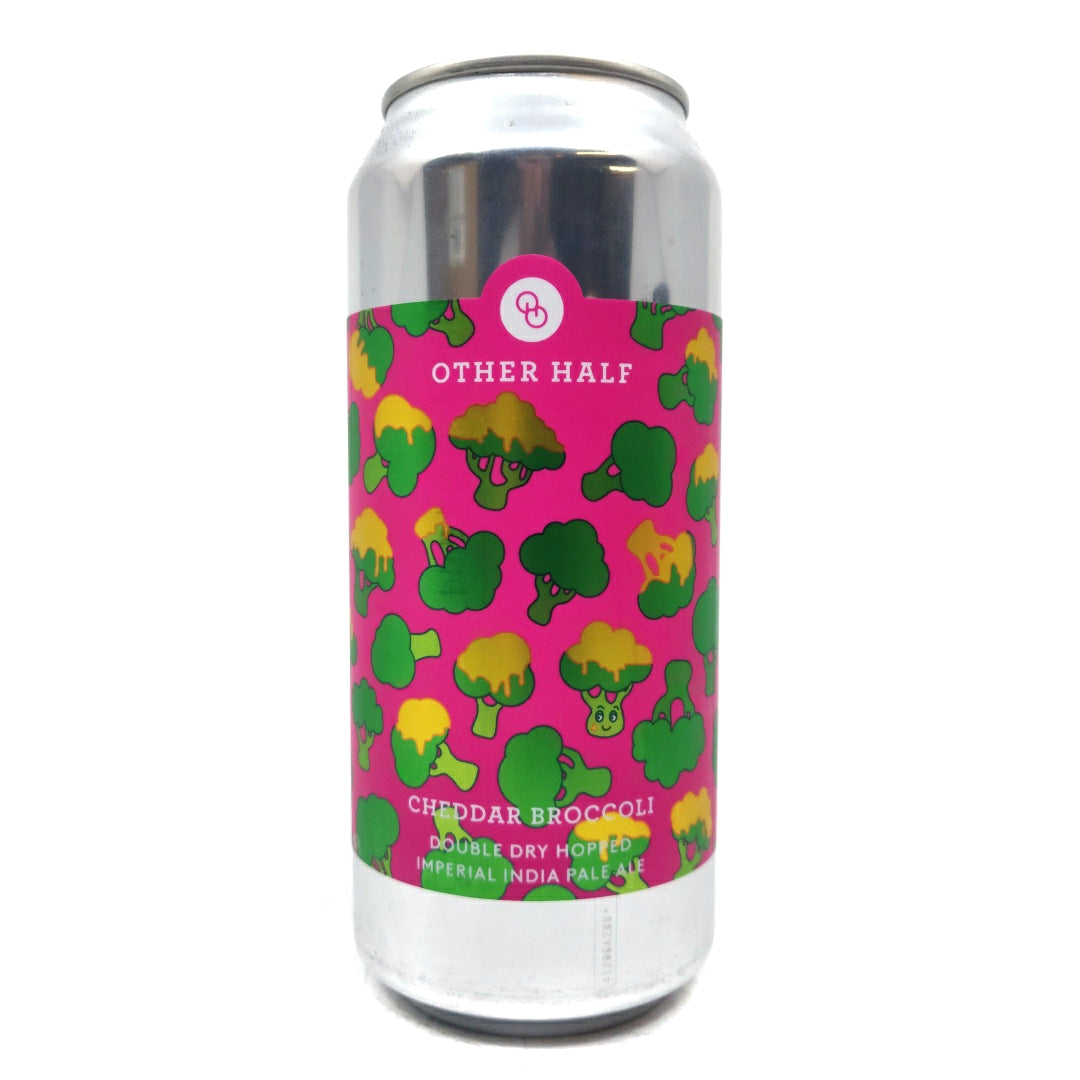 Other Half Cheddar Broccoli DDH Double IPA 7.9% (473ml can)-Hop Burns & Black
