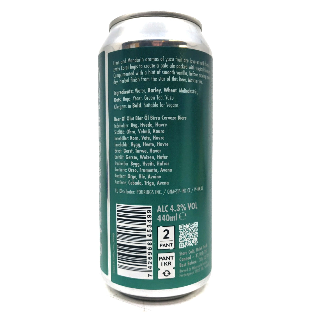 Otherworld Augury Hazy Pale 4.3% (440ml can)-Hop Burns & Black